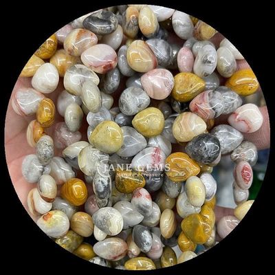 Howlite Crazy Agate Gem Bead Natural Crystal Water Drop Forma de Piedra Cables de Perlas Sueltas para Brazaletes