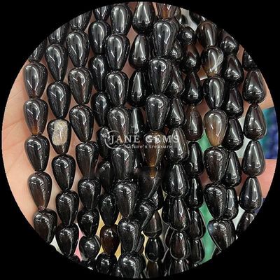 Howlite Crazy Agate Gem Bead Natural Crystal Water Drop Forma de Piedra Cables de Perlas Sueltas para Brazaletes