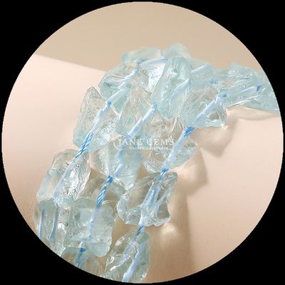 Fluorito Amazonita Perlas de gemas cristal natural piedra bruta de piedra suelta hilos de perlas sueltas para pulseras