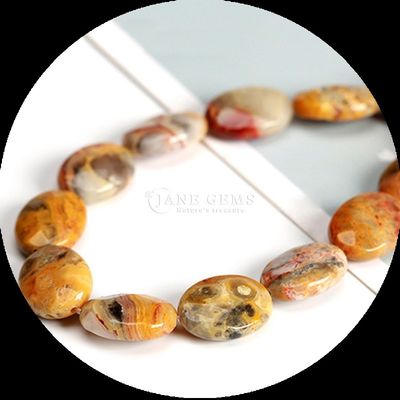 Características de las cuentas de oro de forma ovalada con facetas Cristal natural Howlite Copo de nieve Obsidiana Piedra de cuentas sueltas