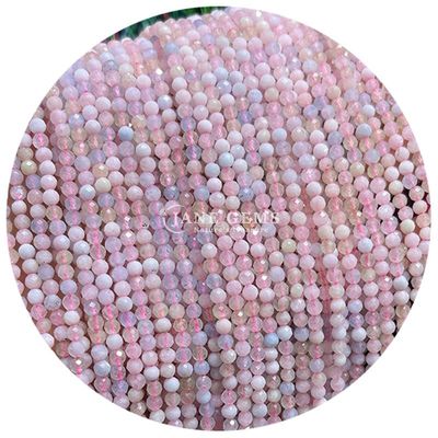 Piedras curativas naturales piedras preciosas forma redonda cuentas sueltas con facetas para regalo de bricolaje hecho a mano