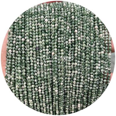 Cristal natural redondo de curación de piedras preciosas con cuentas sueltas para proyectos de fabricación / artesanía / bricolaje