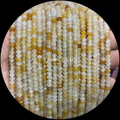 Lapislázuli Apatita de piedra preciosa natural de cuentas de cuentas con facetas de ábaco con forma de cuentas sueltas para energía curativa y fabricación de joyas
