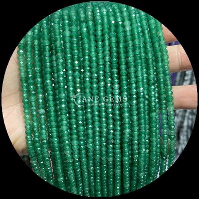 Granate de turmalina de piedra preciosa natural de cuentas de cara Abaco de forma suelta de cuentas de hebras para la energía de curación y joyería de bricolaje