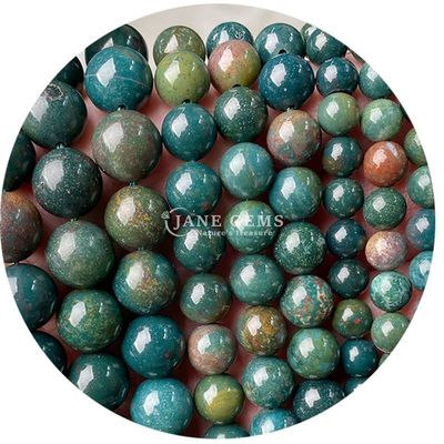 Natural redondo suave mezcla ágata cuentas sueltas hebra para joyería y artesanía DIY Makin