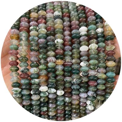 Perlas de Piedra Natural Curación Cristal Cuarzo Piedra Gemma Redonda Perlas sueltas para la fabricación de joyas
