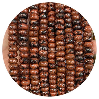Natural suave semiprecioso redondo de piedra suelta cuentas de energía de curación cuentas para la fabricación de joyas
