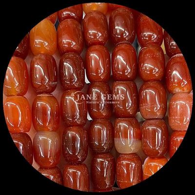 Rosa cuarzo claro cuarzo natural de piedra preciosa cuentas de rosas hebras de piedra preciosa natural de barril de forma de cuentas para regalos personalizados