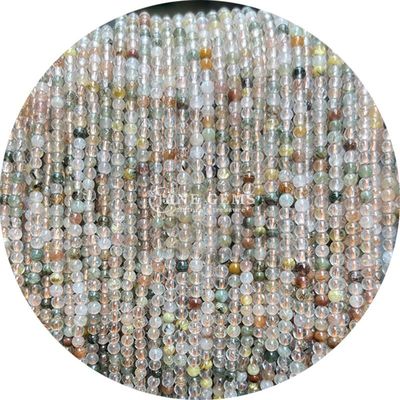 Energía curativa Piedra semipreciosa Grasa redonda cuentas sueltas cebra jaspe cuentas naturales hebras para bricolaje