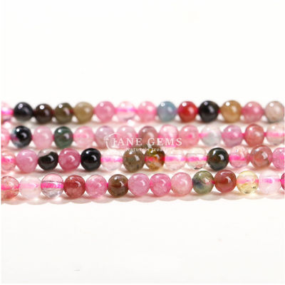 Piedra natural genuina piedra preciosa pulida liso suelto redondo Diy de perlas para el collar de pulsera