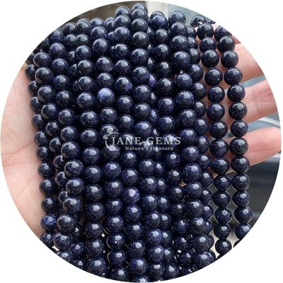Joyería de cristal hecha a mano Artesanías redondas Perlas de jaspe rojo para pulseras Collares