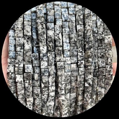 Jade natural del sur Amazona de forma cuadrada gemstone cuentas de hebras para joyería de bricolaje y energía curativa