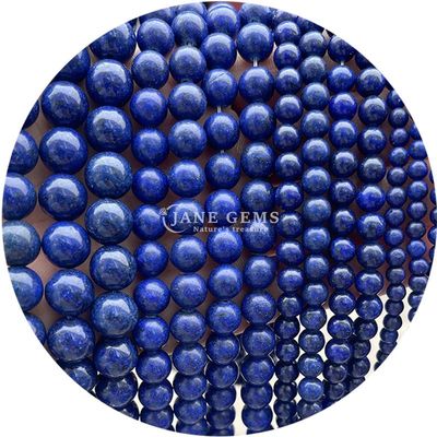 Cañones de piedra natural suave y suave piedra preciosa semi preciosa lapislázuli perlas de piedra suelta para la fabricación de joyas de pulseras
