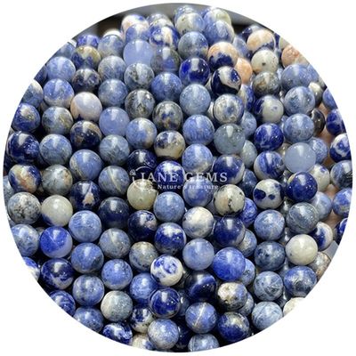 Cañones de piedra natural suave y suave piedra preciosa semi preciosa lapislázuli perlas de piedra suelta para la fabricación de joyas de pulseras