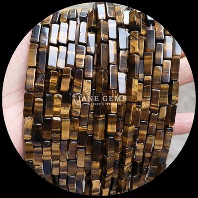 Forma rectangular Cuadrada hebras de cuentas sueltas para pulseras Ágata roja natural Ametista