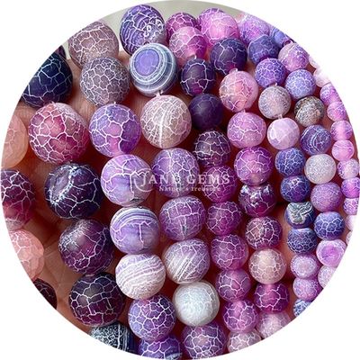 Diferentes agata climatizada con cuentas sueltas piedra cristalina para la fabricación de pulseras de cristal hechas a mano