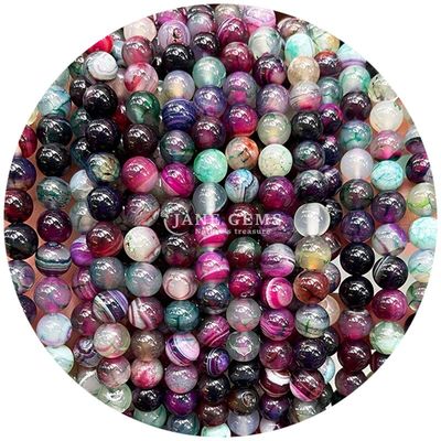Coloridas cuentas de cristal redondo y suelto de piedras preciosas para regalo y decoración de fiestas