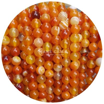 Perlas de piedra preciosa de acabado pulido color natural para la fabricación de joyas y adornos