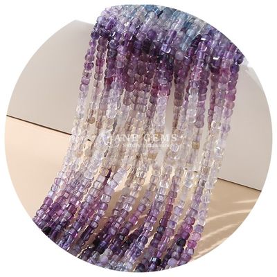 Perlas de cristal de gemas personalizadas Perlas sueltas para artesanías y joyería