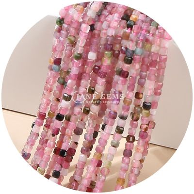 Perlas de cristal de gemas personalizadas Perlas sueltas para artesanías y joyería
