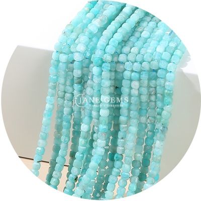 Artesanía de cristal y joyería de bricolaje Fabricación de gemas Perlas granate amatista Perlas sueltas