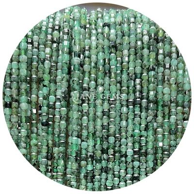 Perlas de gemas personalizadas Piedra de luna blanca Prehnita Púrpura Jade Perlas sueltas