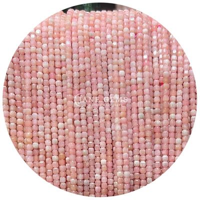 Artesanías de bricolaje Joyería Fabricación de gemas Perlas Ópal rosa Jade australiano