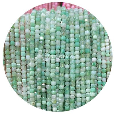 Artesanías de bricolaje Joyería Fabricación de gemas Perlas Ópal rosa Jade australiano