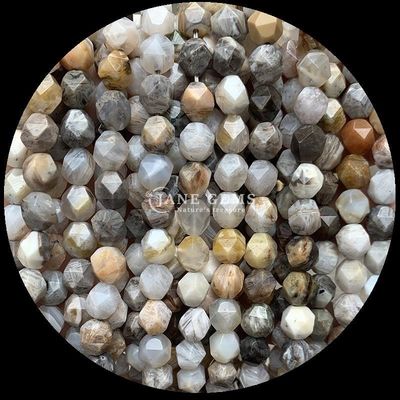 Perlas de piedra preciosa Diamantes de colores variados deslumbrantes Joyería DIY 6mm 8mm 10mm Turmalina Ojo de tigre azul hebras sueltas