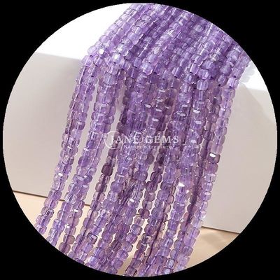 Lapislázuli polido multicolor Amazona de cubo cortado de piedras preciosas para la fabricación de joyas