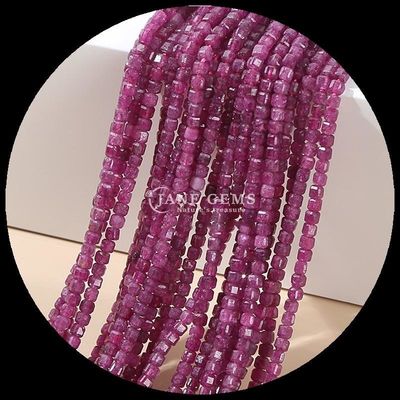 Lapislázuli polido multicolor Amazona de cubo cortado de piedras preciosas para la fabricación de joyas