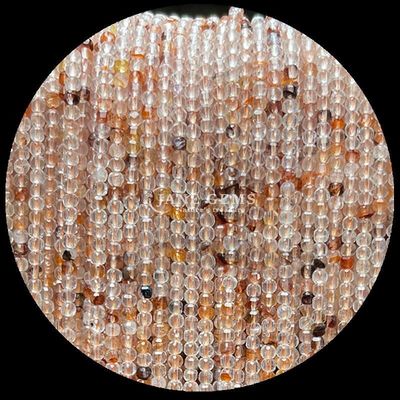Perlas de cubo de piedra preciosa Rubí Zoisite Ojo de tigre hebras sueltas cuadradas Perlas para joyería DIY