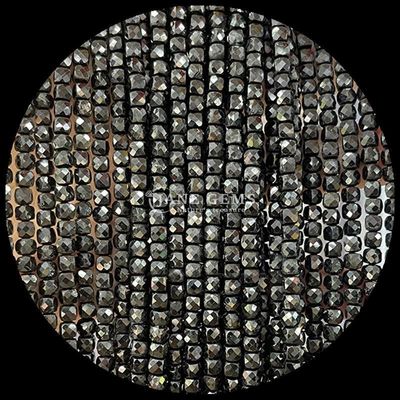 Minúsculas cuentas de piedra preciosa pulidas de color arcoíris Obsidiana dorada hebras sueltas para la fabricación de joyas
