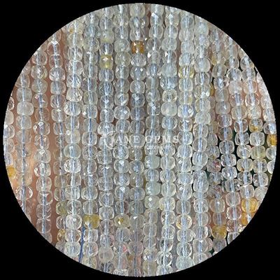 Minúsculas cuentas de piedra preciosa pulidas de color arcoíris Obsidiana dorada hebras sueltas para la fabricación de joyas
