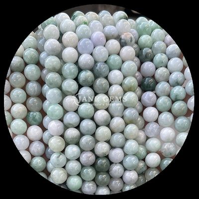 Variedad Varias formas redondas Plata Obsidiana Piedra solar Natural Perlas de piedra pulida