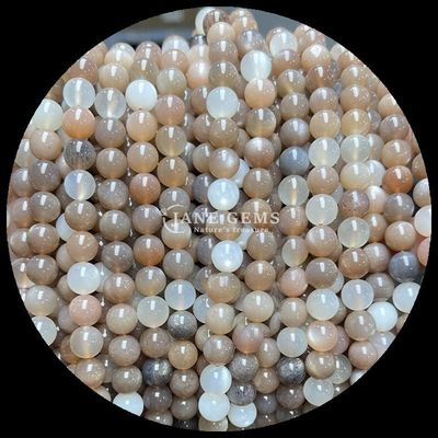 Perlas de gemas multicolores Perlas de piedras preciosas naturales Aguamarina hebras sueltas para bricolaje