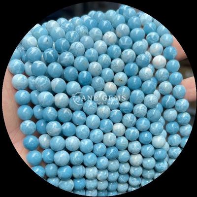 Perlas de gemas multicolores Perlas de piedras preciosas naturales Aguamarina hebras sueltas para bricolaje