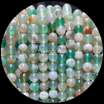 Ágata multicolor AlaShan Ágata de cerezo Perfecto para su negocio de joyería Perlas de piedra preciosa natural