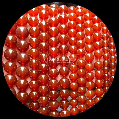 Perlas de piedra preciosa de 8 mm Varias perlas de ágata Ágata verde Carnelia marrón Ágata hebras de perlas sueltas para bricolaje