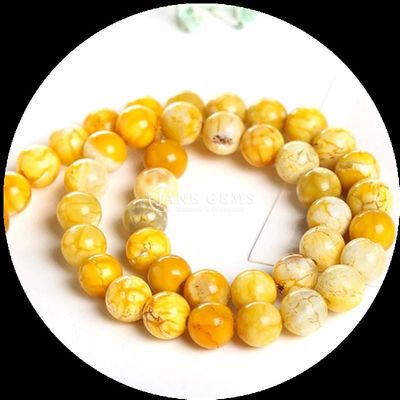 Multicolores de piedras preciosas de cuentas de fuego ágata hilos de cuentas sueltas para la fabricación de joyas DIY