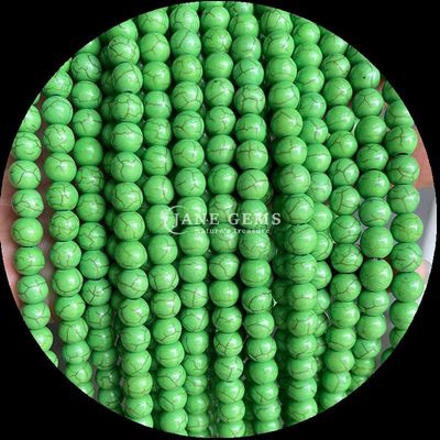 Perlas de piedras preciosas naturales en varios colores, joyería DIY Perlas de turquesa