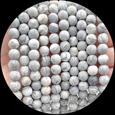 Origen Perlas de piedras preciosas naturales 8mm hebras redondas para proyectos de joyería DIY