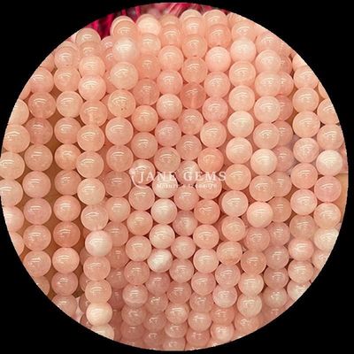Perlas de piedras preciosas naturales en varios colores redondos de calcedonia hilos de perlas sueltas perfectos para los diseñadores de joyas