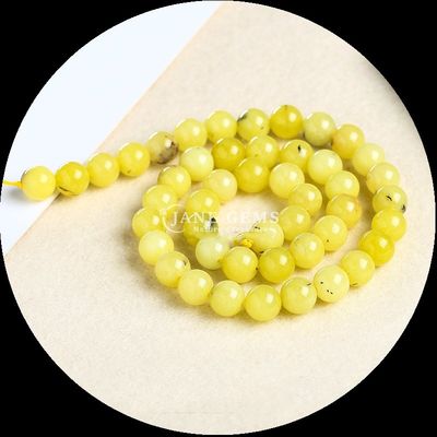 Perlas de piedras preciosas naturales en varios colores redondos de calcedonia hilos de perlas sueltas perfectos para los diseñadores de joyas
