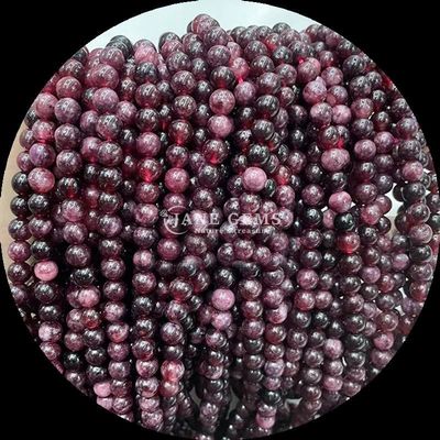 Gemas redondas de corte de cuentas de varios colores de calcedonia hilos de cuentas sueltos adecuados para pulseras de origen