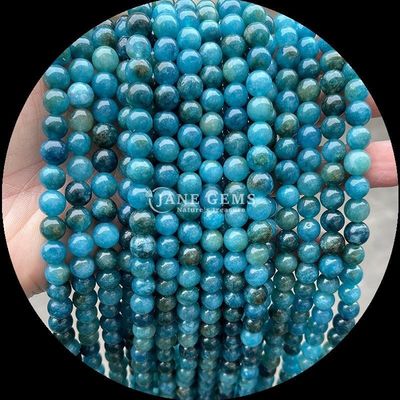 Gemas redondas de corte de cuentas de varios colores de calcedonia hilos de cuentas sueltos adecuados para pulseras de origen