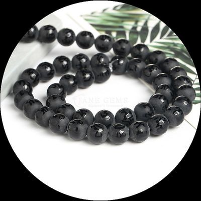 Piedras preciosas naturales varias bandas de ágata helada redonda ágata hilos de cuentas sueltas la adición perfecta a su colección de collares