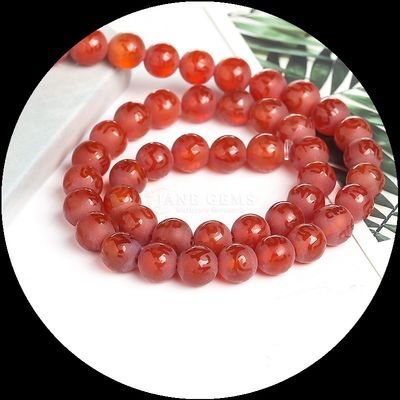 Piedras preciosas naturales varias bandas de ágata helada redonda ágata hilos de cuentas sueltas la adición perfecta a su colección de collares