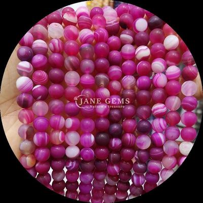 8 mm de piedras preciosas naturales cuentas de gemas cuentas de gemas varias bandas de ágata helada hilos de cuentas sueltas para accesorios de cuentas hechos a mano