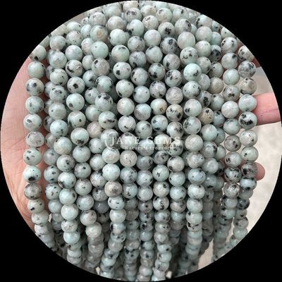 Perlas de piedras preciosas redondas naturales Kiwi Jasper Lapislázuli y más La adición perfecta a su colección de joyas